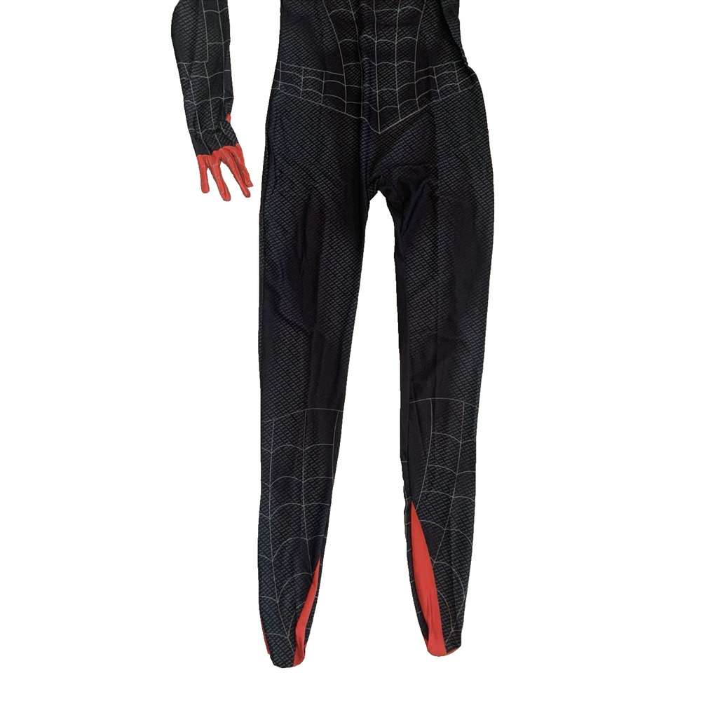 Spiderman Sz M Into the SpiderVerse Miles Jumpsuit Adult/Kids Cosplay Costume - Picture 12 of 16